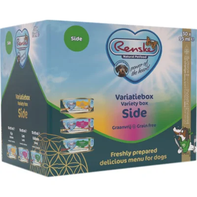 Renske variatie box Side graanvrij 30x95gram hondenvoer