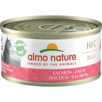 Almo Nature HFC Jelly zalm natvoer kat (70 g) 12 x 70 g