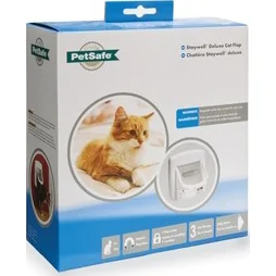 Staywell 400 magnetisch kattenluik Wit
