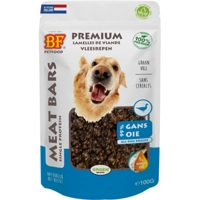 12x BF Petfood Meat Bars Gans 100 gr