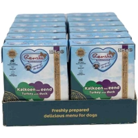 12x Renske Vers Tetra Hondenvoer Nat Kalkoen met Eend 375 gr
