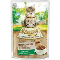 24x Stuzzy Kattenvoer Pouch Konijn 85 gr