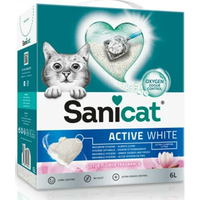 Sanicat Active Wit Lotusbloem 6 liter