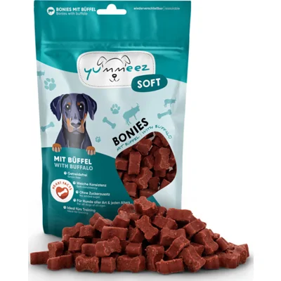 Yummeez Soft Bonies Hondensnack Buffel 165 gr