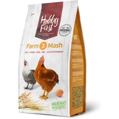 3x HobbyFirst Farm 3 Meel 4 kg