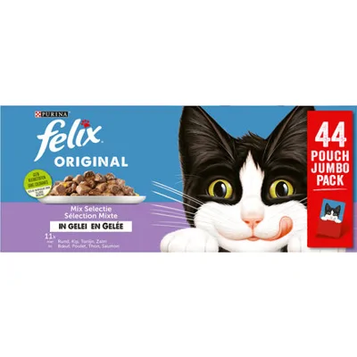 Felix Original Mix Selectie in Gelei - 88 x 85 g