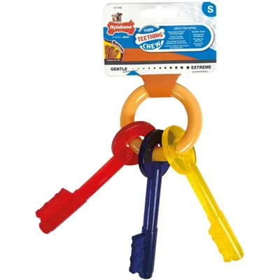 Nylabone Teething Puppy Keys - Small (klein hondenras tot 11 kg)