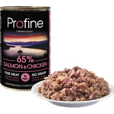 Profine Pure Meat - Hondenvoer - Zalm - 6 x 400 gr