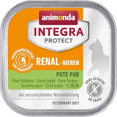 Animonda Integra Protect Cat Nieren - Kalkoen - 16 x 100 g