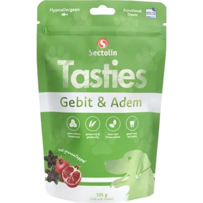 Sectolin Tasties Gebit & Adem Hond - 125 g