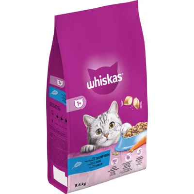 Whiskas Kattenbrokjes Tonijn 3,8 kg