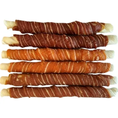 Brekz rolsticks mix hondensnacks 11 cm - 2 x 60 stuks