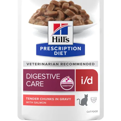 Hill's Prescription Diet Kattenvoer Nat Digestive i/d met ActivBiome+ Kip 4 x 85 gr