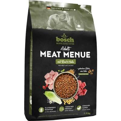Bosch Meat Menue Adult Hondenvoer - Rund & Kip - 12 kg