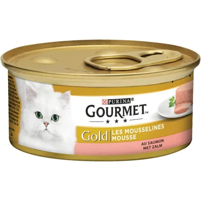 Gourmet Gold Mousse Zalm 1 tray (24 blikken)