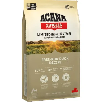 Acana Singles free-run duck hond 11,4 kilo