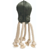 Designed By Lotte octo Aisha velvet groen hondenspeelgoed 15x10x10cm