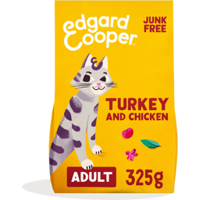 Edgard & Cooper graanvrij kalkoen kattenvoer 325gr
