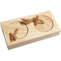 Houten Sniffle `n snack puzzle Cas 12x6x2,5 cm