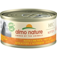 Almo Nature HFC Kitten kip natvoer kat (70 g) 12 x 70 g