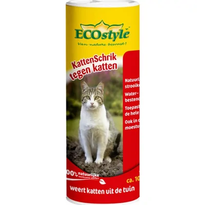 Kattenschrik Tegen Katten - Handige strooibus - Waterbestendig - Ook bij planten en bomen