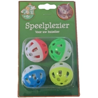 Boon Kattenspeelgoed Bal met Bel 4 stuks product name