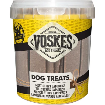 Voskes Emmer Vleesstrips Lam 600 gr