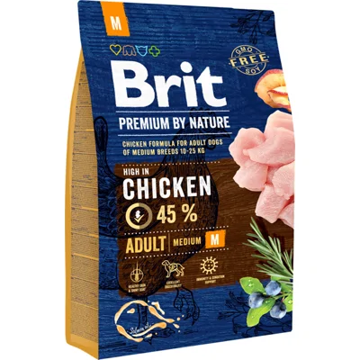 Brit Premium by nature Adult - M - 3 kg