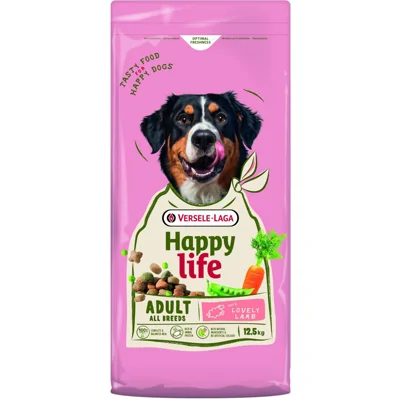 Happy Life Adult met lam hondenvoer 12,5 kg