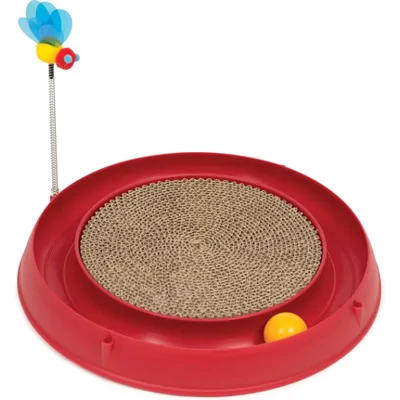 Catit Play Ball Toy with Scratch Pad