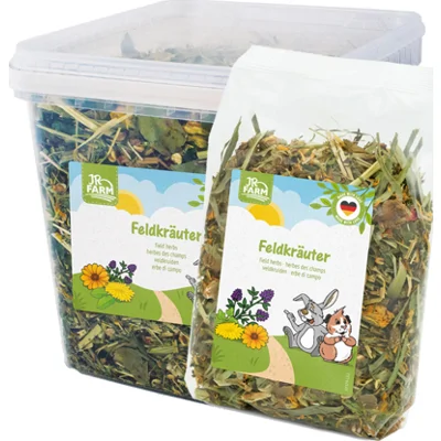 JR Farm Ruwe Knaagdiersnack - Veldkruiden - 200 gram
