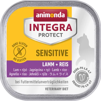 Animonda Integra Protect Cat Sensitive Lam & Rijst - 16 x 100 g
