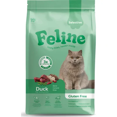HobbyFirst Feline Kattenvoer Droog Sensitive Selective 4,5 kg