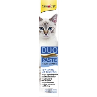 Gimcat Multi-Vitamin Duo-Pasta Tonijn&Vitamines 50gr
