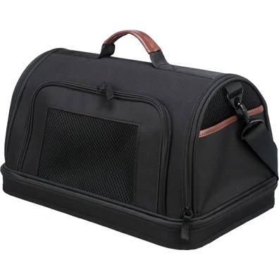 Trixie vliegtuigtas gate zwart 45x28x25 cm