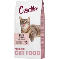 Cadilo Adult met vis en rijst - premium kattenvoer 2 x 7 kg