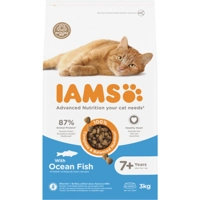 3x IAMS Kat Senior Oceaanvis 3 kg