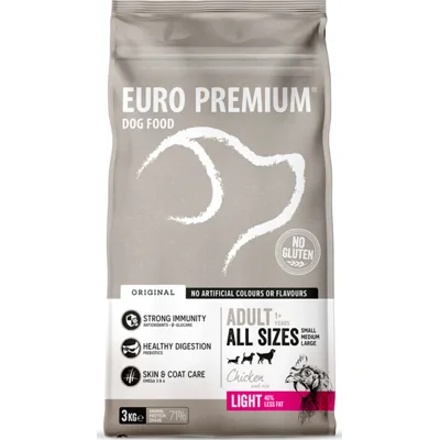 4x Euro-Premium Adult Light 3 kg