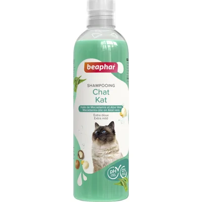 6x Beaphar Shampoo Kat Glanzende vacht 250 ml