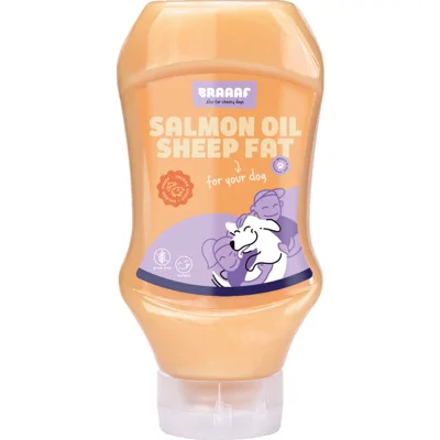 Braaaf Zalmolie en Schapenvet 500 ml