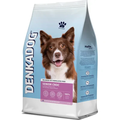 Denkadog Hondenvoer Senior Croc 2,5 kg
