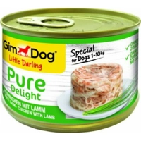GimDog Little Darling Pure Delight Kip - Lam 150 gr