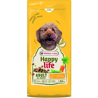 Happy Life Adult met kip hondenvoer 12,5 kg