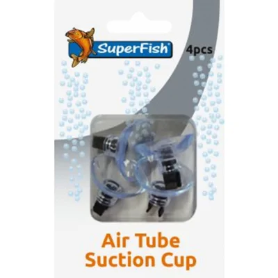 SuperFish Luchtslang Zuignap - 4 stuks