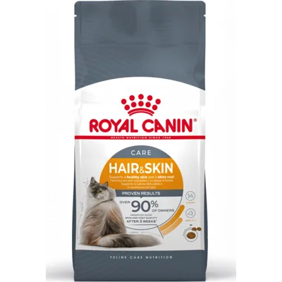 6x Royal Canin Kattenvoer Droog Hair and Skin 2 kg