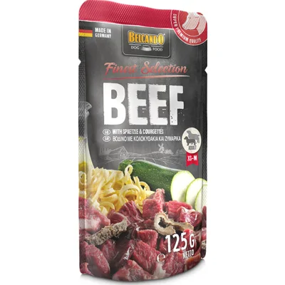 Belcando Finest Selection - Rund met spätzle en courgette - 12 x 125 g