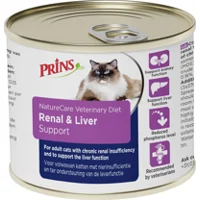 Prins NatureCare Veterinary Diet Cat Renal & Liver Support - 12 x 200 g Prins NatureCare Veterinary Diet Cat Renal & Liver Support - 12 x 200 g