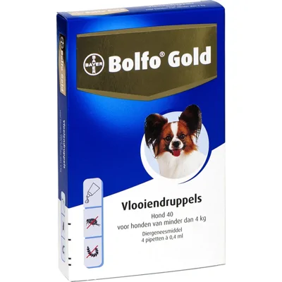 Bolfo Gold Hond 40 - 2 Pipetten