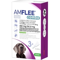 Amflee Combo 402mg spot-on hond XL (40+ kg) 3 pip.