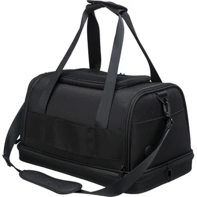 Trixie vliegtuigtas plane zwart 44x28x25 cm